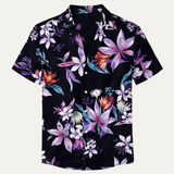 The Silverhill Ridge Men’s Summer Tropical Coconut Print Hawaiian Beach Shirt