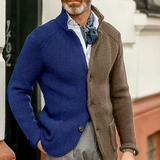 The Cambridge Men’s Smart Casual Contrast Colour Knit Cardigan