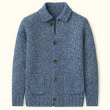 The Pemberton Men's Smart Casual Button-Up Winter Knitted Cardigan