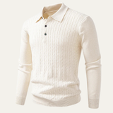 The Soverato Men’s Soft Cotton Casual Knit Polo Jumper