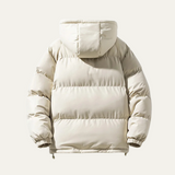 The Tillingham Men's Warm Hooded Puffer Jacket