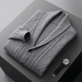 The Edinburgh Men’s Luxury Cashmere Button Cardigan