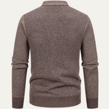The Llangollen Men’s Button Up Casual Knit Cardigan with Pockets