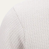 The Montefalco Men’s Casual Knitted Stand Collar Zip Cardigan
