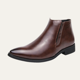 The Panarea Men’s Classic Leather Chelsea Slip On Boots