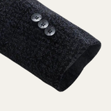 The Portwell Men’s Business Chenille Warm Fur Lined Blazer