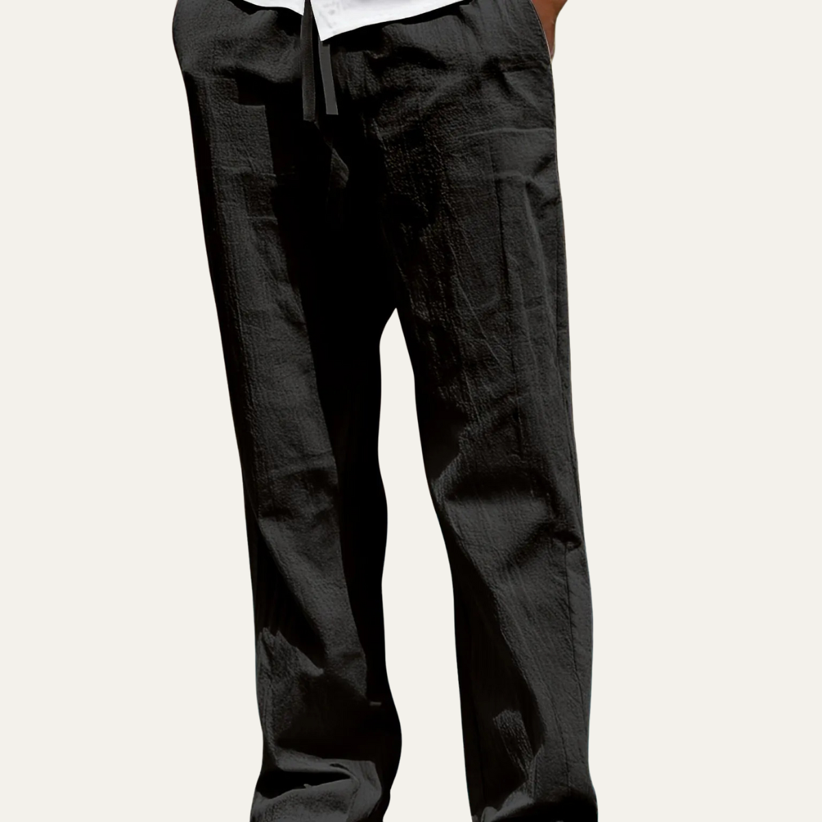 The Wakefield Men’s Breathable Linen Tapered Pants