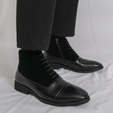 The Thistlewood Men’s Elegant Formal Chelsea Leather Boots