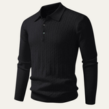 The Soverato Men’s Soft Cotton Casual Knit Polo Jumper