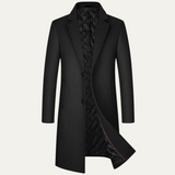 The Canterbury Men's Sophisticated Longline Wool Winter Jacket