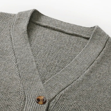The Rosignano Men’s Casual Button Up V Neck Knit Cardigan