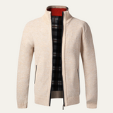 The Glasgow Men's Knitted Zip-Up Winter Cardigan
