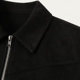 The Madrid Suede Leather Jacket – Men’s Classic Bomber Style