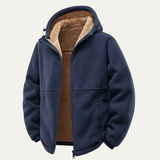 The Harriman Men’s Warm Soft Shell Fleece Zip Up Hooded Jacket