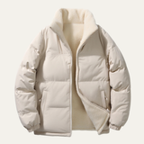 The Ancona Men's Double sided Warm Wool Cotton Coat