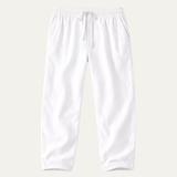The Meadowwater Men’s Loose Fit Cotton Linen Drawstring Pants