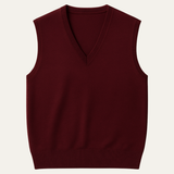 The Riverdale Men’s V Neck Sleeveless Knit Vest for Layered Look