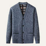 The Whitford Men’s Knitted Button-Up Warm Layer Cardigan