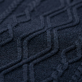 The Canazei Men’s Winter Cable Knitted V Neck Sweater Vest