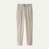 The Northshore Men’s Slim Fit Pleated Linen Dress Pants