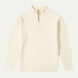 The Willowdale Men’s Half Zip Stand Collar Soft Knit Sweater
