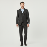 The Norwood Men’s Tweed 3 Piece Suit – Slim Fit Herringbone Jacket, Waistcoat & Trousers