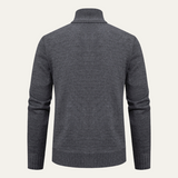 The Ashglen Men's Full Zip Knit Cardigan