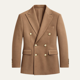 The Knightsbridge Men’s Classic Double Breasted Blazer Suit with Gold Buttons