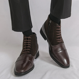 The Thistlewood Men’s Elegant Formal Chelsea Leather Boots