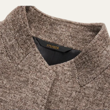 The Alghero Men’s Warm Fleece Stand Collar Business Blazer
