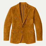 The Soverato Men’s Multi Pocket Retro Suede Look Casual Blazer