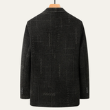 The Cornwall Men’s Slim Fit Checked Business Casual Work Jacket
