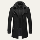 The Isernia Men’s Smart Winter Zip Front Jacket