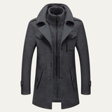 The Isernia Men’s Smart Winter Zip Front Jacket