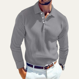 The Ostuni Men’s Ribbed Business Polo Shirt
