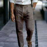The Stonehaven Men's Ankle Length Casual Beach Pants with Pockets