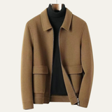 The Padova Men’s Casual Zip Up Thick Winter Jacket