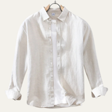 The Brookmoor Men’s Classic Linen Cotton Button-Up Shirt