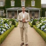 The Amalfi Linen Wedding Guest Men's Suit