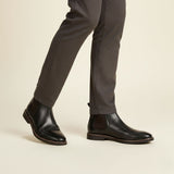 The Highlands Men's Durable Leather Chelsea Boots