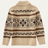 The Serravalle Men’s Button-Up Knit Cashmere Shawl Collar Cardigan