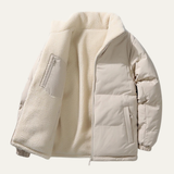 The Ancona Men's Double sided Warm Wool Cotton Coat