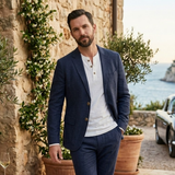 The Riviera Cotton Summer Blazer - Wedding Guest Men - Formal Occasions