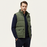 The Penzance Men's Corduroy Lightweight Quilted Gilet