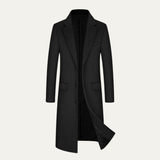 The Udine Men's Winter Woolen Business Trench Coat