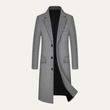 The Udine Men's Winter Woolen Business Trench Coat