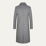 The Udine Men's Winter Woolen Business Trench Coat