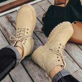 The Willowbrook Ridge Men’s Vintage  Lace Up Suede Ankle Boots