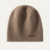 The Westbury Trendy Ribbed Knit Cashmere Beanie