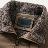 The Wareham Men’s Shearling Line Winter Bomber Jacket